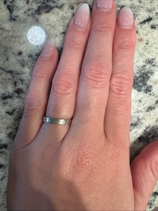 Tiffany & Co. Jewelry - Tiffany & Co. I Love You Silver Women's Band Ring